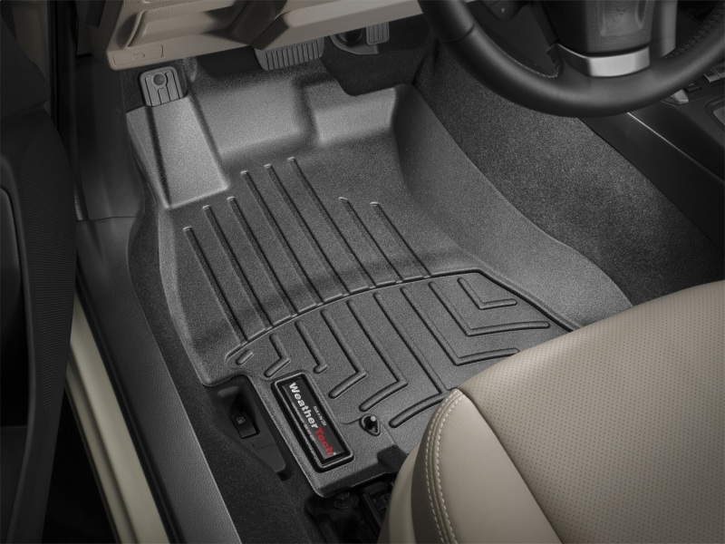 Subaru Forester FloorLiner - Front - WeatherTech - DigitalFit - Black - `14-`27