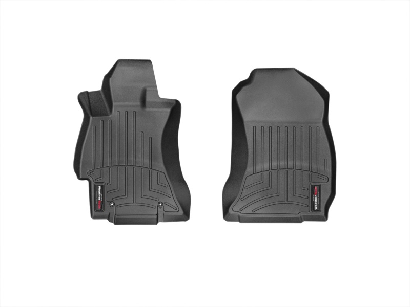 Subaru Forester FloorLiner - Front - WeatherTech - DigitalFit - Black - `14-`27