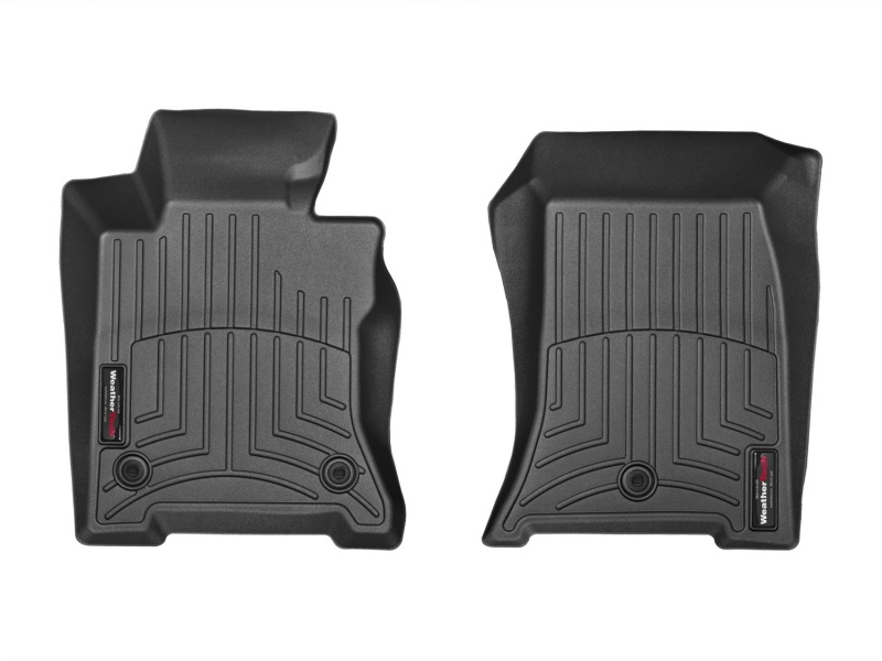 Acura TL FloorLiner - Front - WeatherTech - DigitalFit - Black - `09-`13
