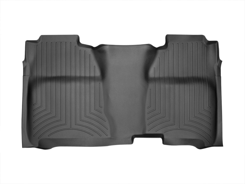Chevrolet Silverado FloorLiner - Rear - WeatherTech - DigitalFit - Black - `14-`27