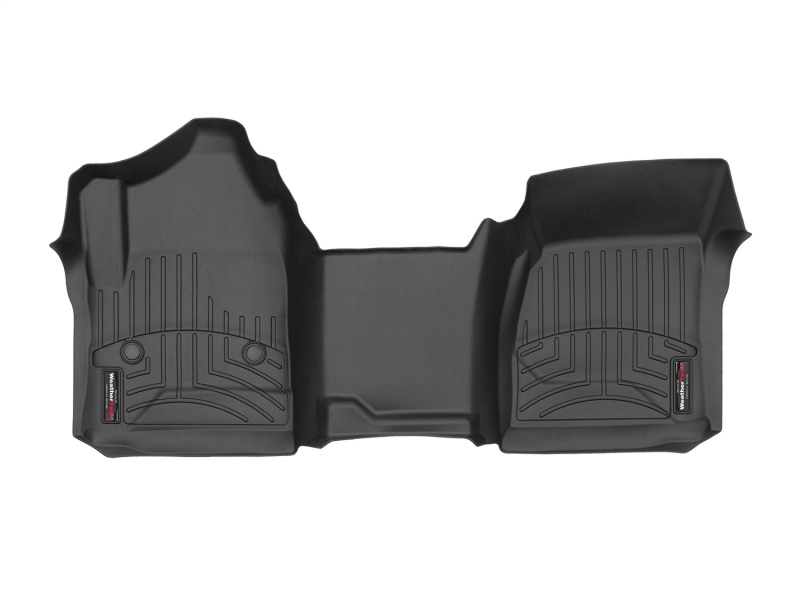 Chevrolet Silverado FloorLiner - Front - WeatherTech - DigitalFit - Black - `14-`27