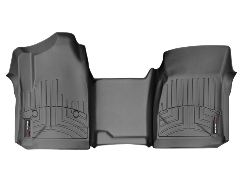 Chevrolet Silverado FloorLiner - Front - WeatherTech - DigitalFit - Black - `14-`27