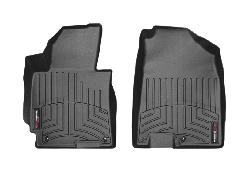 Kia Forte Floor Mats - Front - WeatherTech - DigitalFit - Black - `14-`27