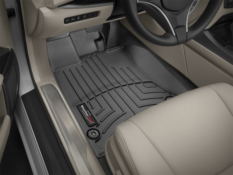 Acura RLX FloorLiner - Front - WeatherTech - DigitalFit - Black - `14-`27