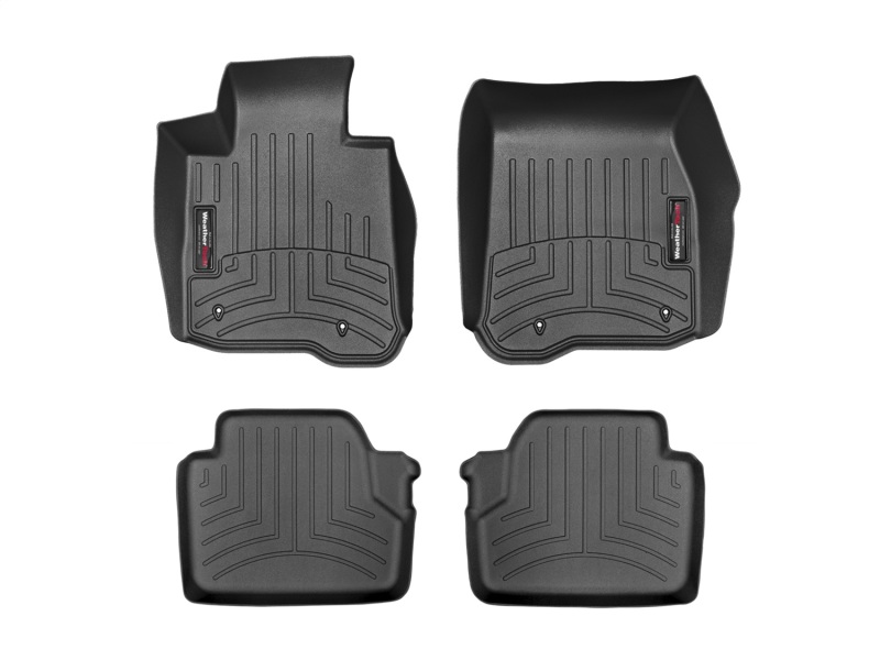 BMW 4 Series Floor Liners - Front - WeatherTech - FloorLiner DigitalFit (HDTE) - Black - `14-`27