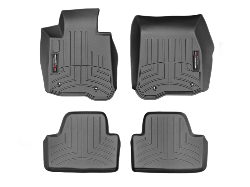 BMW 4 Series Floor Liners - Front - WeatherTech - FloorLiner DigitalFit - Black - `14-`27