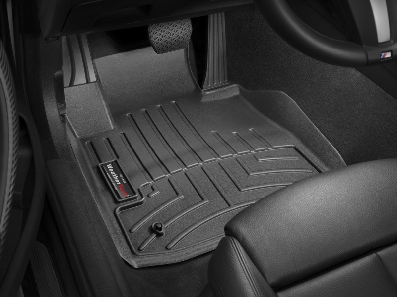 BMW 4 Series FloorLiner - Front - WeatherTech - DigitalFit - Black - `14-`27