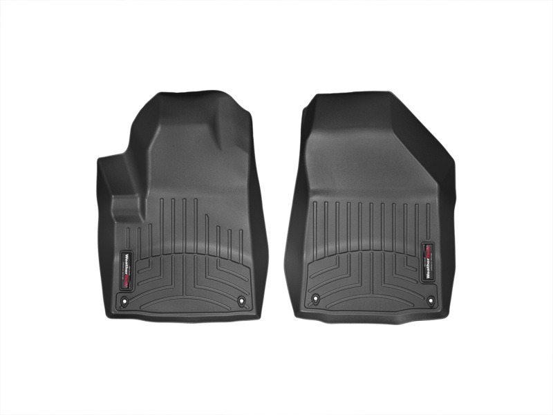 Jeep Cherokee FloorLiner - Front - WeatherTech - DigitalFit - Black - `14-`27