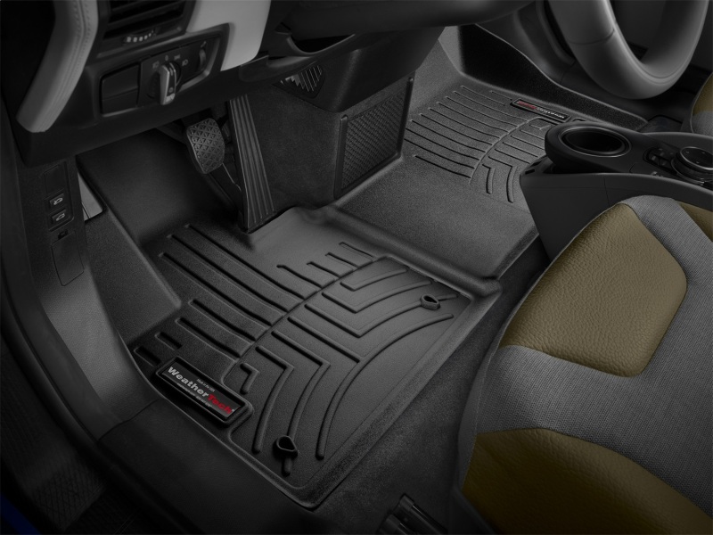 BMW i3 FloorLiner - Front - WeatherTech - DigitalFit - Black - `13-`27