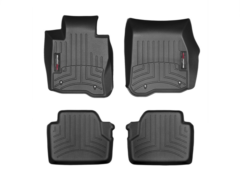 BMW 4 Series Floor Liners - Rear - WeatherTech - DigitalFit - Black - `14-`27