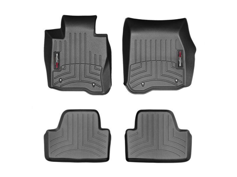 BMW 4-Series FloorLiner - Front + Rear - WeatherTech - DigitalFit - Black - `14-`27