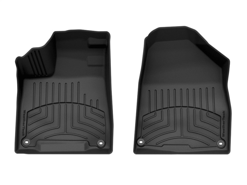 Acura MDX Floor Mat Set - Front - WeatherTech - FloorLiner HP - Black - `14-`20