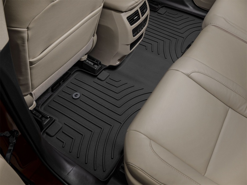 Acura MDX Floor Mat - Rear - WeatherTech - 3D FloorLiner HP - Black - `14-`23