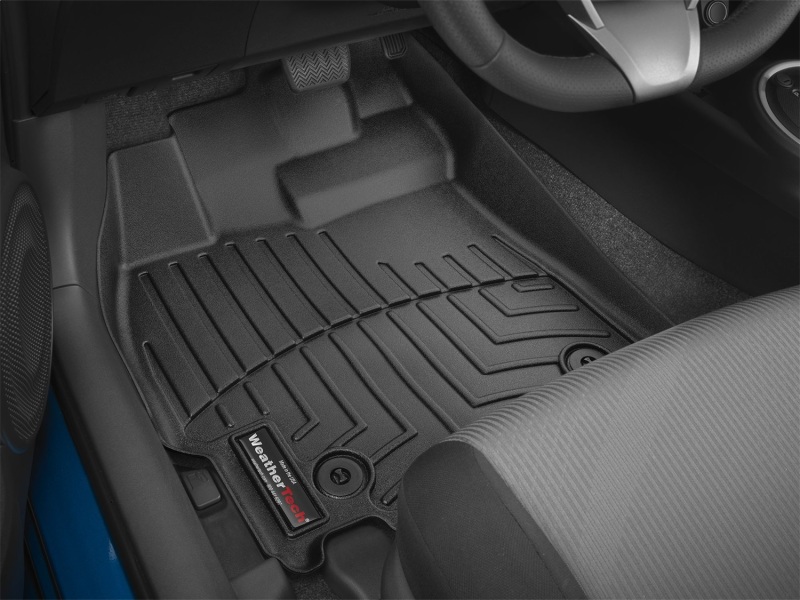 Scion tC FloorLiner - Front - WeatherTech - DigitalFit - Black - `14-`27