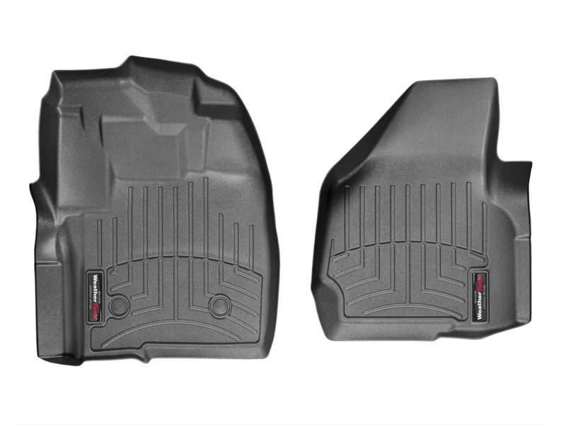 Ford F250 FloorLiner - Front - WeatherTech - DigitalFit - Black - `12-`27