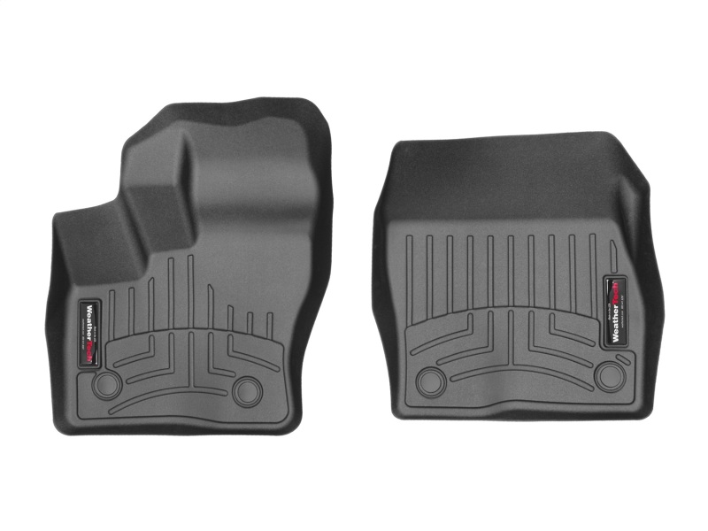 Ford Transit Connect FloorLiner - Front - WeatherTech - DigitalFit - Black - `14-`27