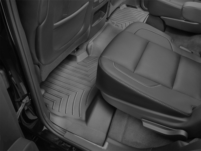 Chevrolet Suburban FloorLiner - Rear - WeatherTech - DigitalFit - Black - `15-`27