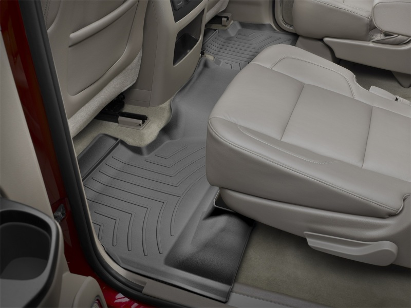 Chevrolet Suburban FloorLiner - Rear - WeatherTech - DigitalFit - Grey - `15-`27