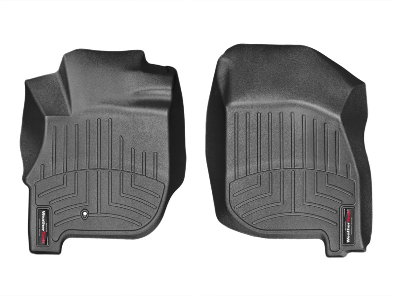 Mitsubishi Galant FloorLiner - Front - WeatherTech - DigitalFit - Black - `09-`12