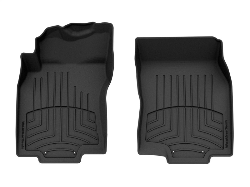 Nissan Rogue Floor Mats - Front - WeatherTech - FloorLiner HP - Black - `15-`27
