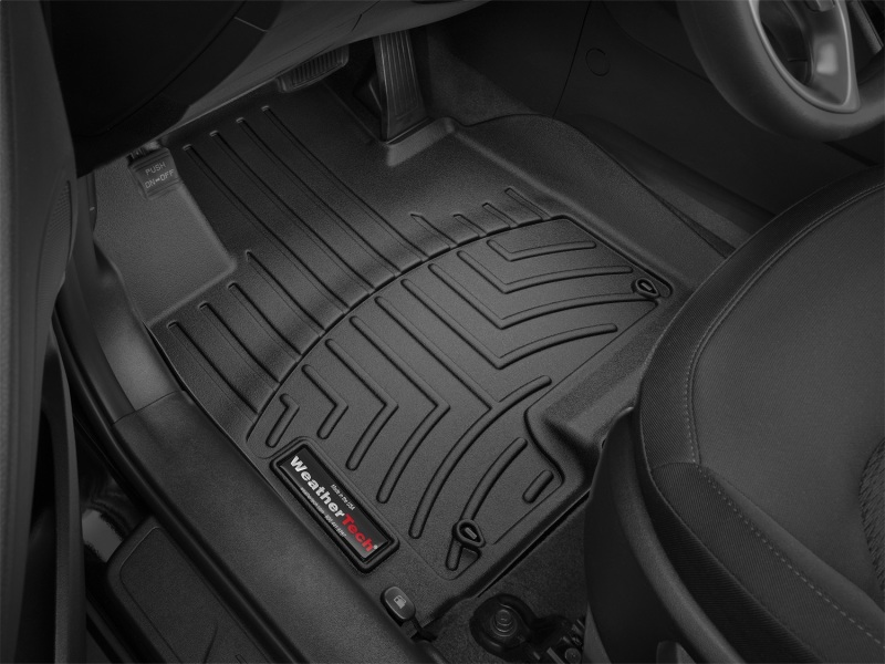 Hyundai Tucson Floor Mat Set - Front - WeatherTech - DigitalFit - Black - `14-`27