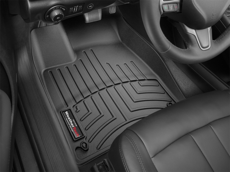 Chrysler 200 FloorLiner - Front - WeatherTech - DigitalFit - Black - `15-`27