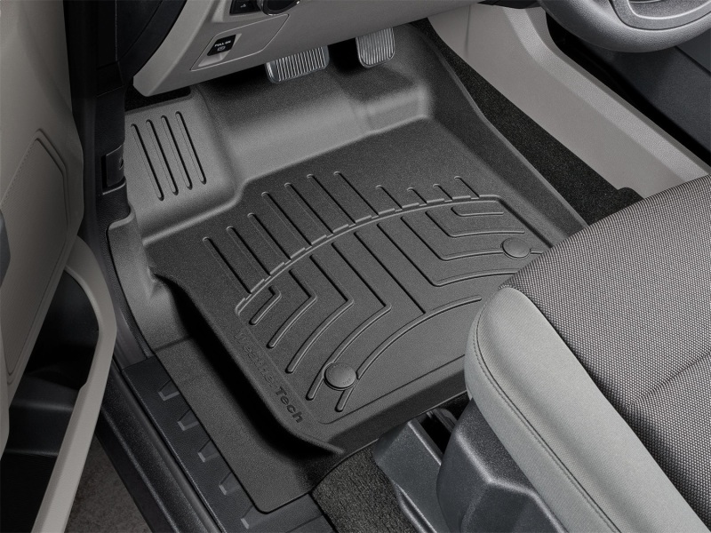 Ford F-150 Floor Mat Set - Front - WeatherTech - FloorLiner™ HP - Black - `15-`27