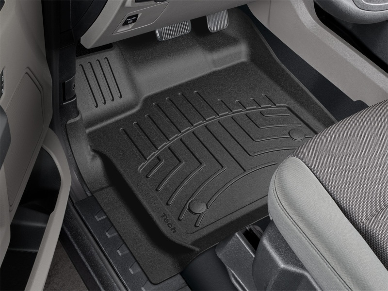 Ford F-150 3D FloorMat - Front - WeatherTech - FloorLiner HP - Black - `15-`20