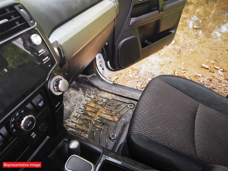Ford F-150 3D FloorMat - Front - WeatherTech - FloorLiner HP - Black - `15-`20