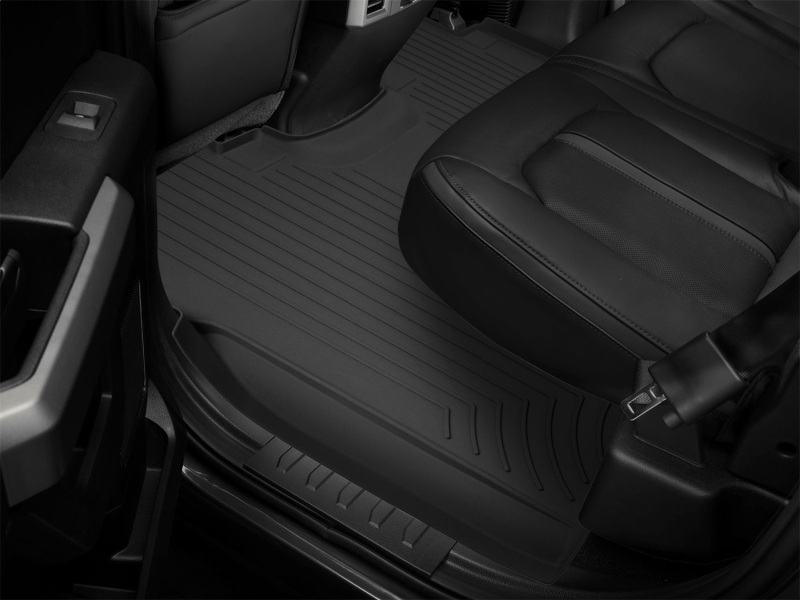 Ford F-150 Floor Mat - Rear - WeatherTech - FloorLiner HP - Black - `15-`27