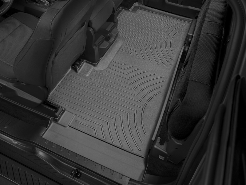 Ford F-150 FloorLiner - Rear - WeatherTech - DigitalFit - Black - `15-`27