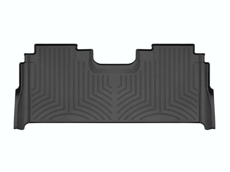 Ford F150 Supercrew Floor Mat Set - Rear - WeatherTech - FloorLiner HP - Black - `21-`27