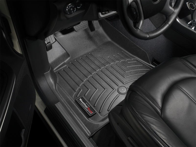 GMC Acadia Front FloorLiner - WeatherTech - DigitalFit - Black - `07-`08