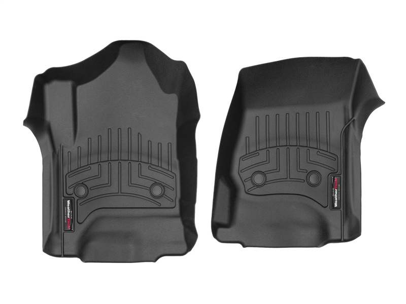 Chevrolet Silverado 1500 FloorLiner - Front - WeatherTech - DigitalFit - Black - `14-`27