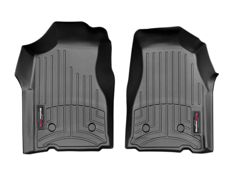 Chevrolet Colorado FloorLiner - Front - WeatherTech - DigitalFit - Black - `04-`12
