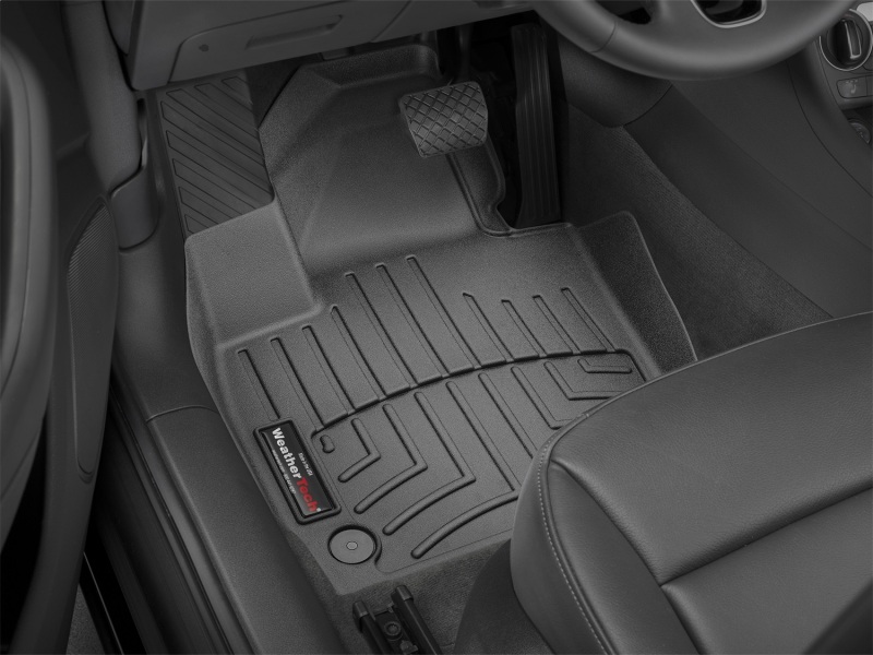 Audi Q3 FloorLiner - Front - WeatherTech - DigitalFit - Black - `15-`27