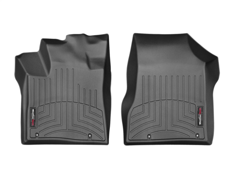Nissan Murano FloorLiner - Front - WeatherTech - DigitalFit - Black - `15-`27