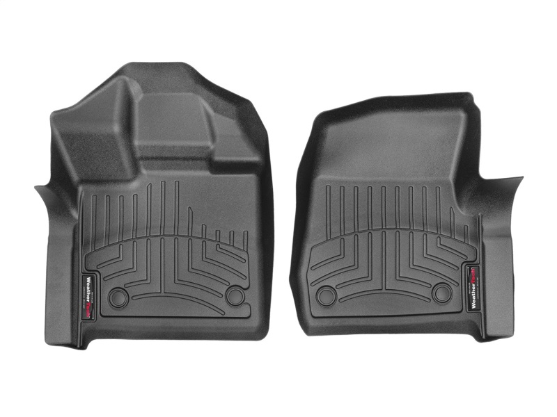 Ford F-150 Regular Cab FloorLiner - Front - WeatherTech - DigitalFit - Black - `16-`27 Ford F-150 Regular Cab FloorLiner - Front - WeatherTech - DigitalFit - Black - `16-`27