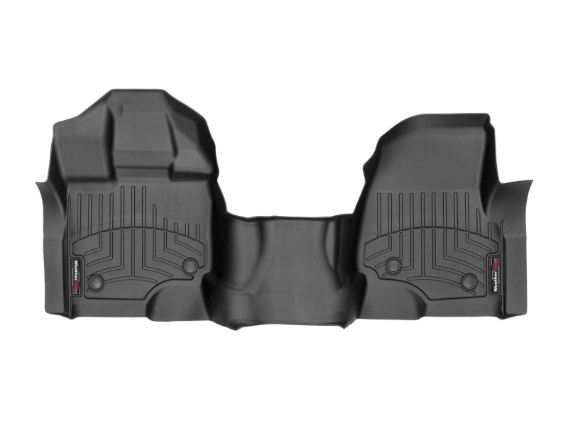 Ford F-150 FloorLiner - Front - WeatherTech - DigitalFit - Black - `15-`27