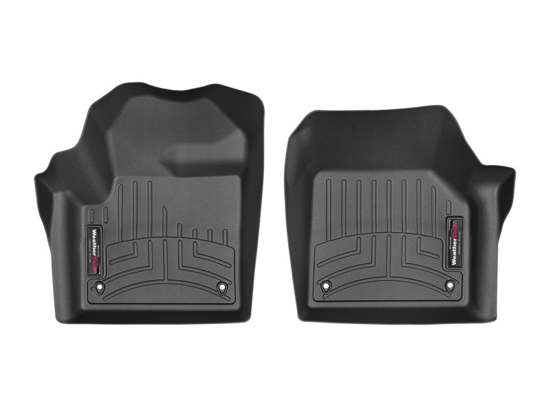 Land Rover Discovery Sport Floor Liners - Front - WeatherTech - DigitalFit (HDTE) - Black - `15-`27