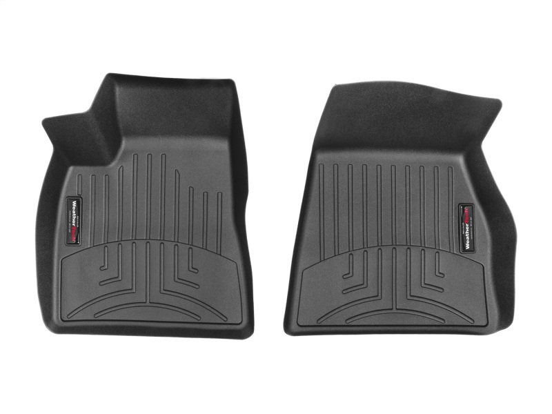 Tesla Model S FloorLiner - Front - WeatherTech - DigitalFit - Black - `15-`27