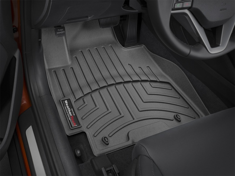 Hyundai Tucson FloorLiner - Front - WeatherTech - DigitalFit - Black - `16-`27
