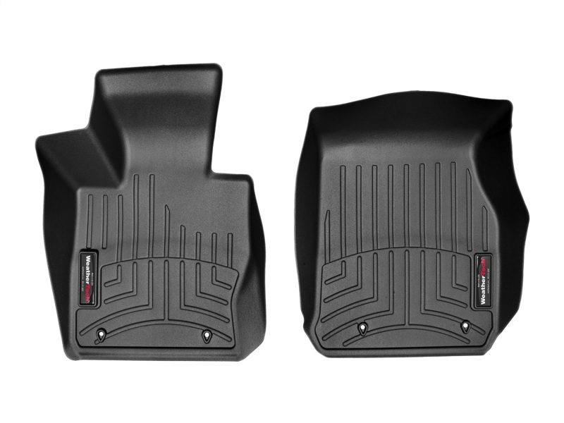BMW 2 Series FloorLiner - Front - WeatherTech - DigitalFit - Black - `11-`15