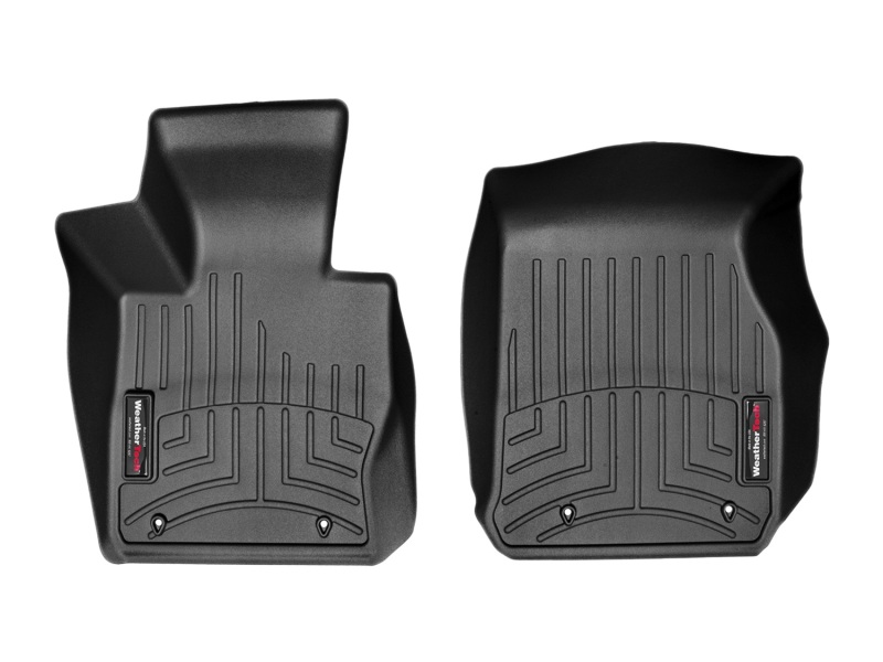 BMW 2 Series FloorLiner - Front - WeatherTech - DigitalFit - Black - `11-`15