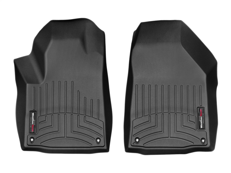 Jeep Cherokee FloorLiner - Front - WeatherTech - DigitalFit - Black - `15-`27 Jeep Cherokee FloorLiner - Front - WeatherTech - DigitalFit - Black - `15-`27