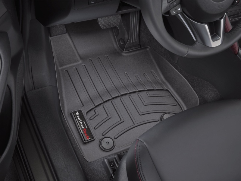 Mazda CX-3 FloorLiner - Front - WeatherTech - DigitalFit - Black - `16-`27