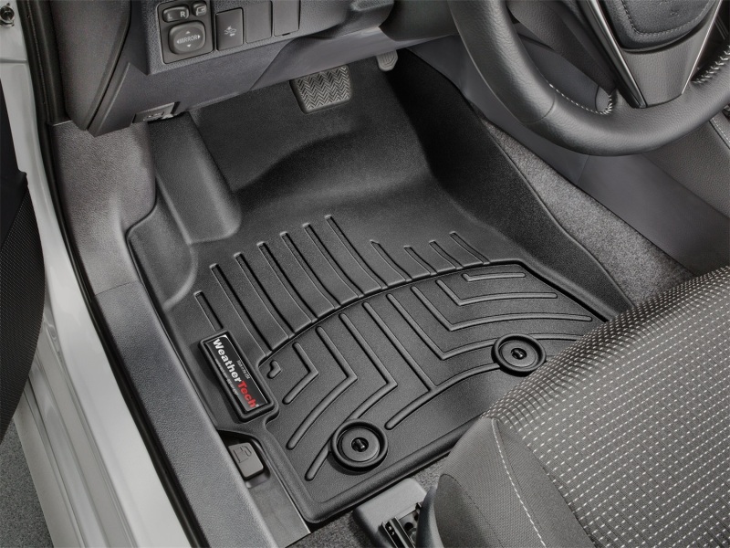 Toyota Corolla FloorLiner - Front - WeatherTech - DigitalFit - Black - `17-`27