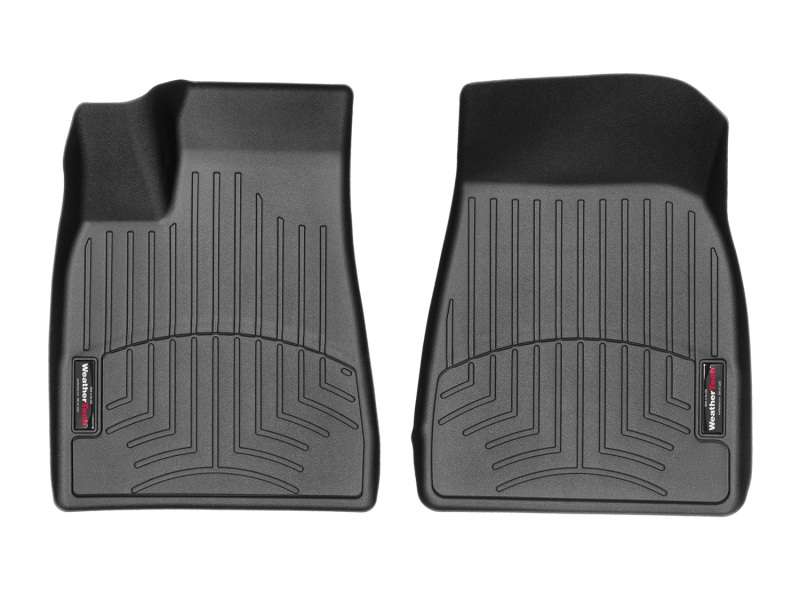 Tesla Model X FloorLiner - Front - WeatherTech - DigitalFit - Black - `16-`27