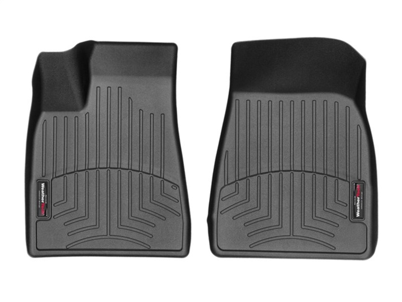 Tesla Model X FloorLiner - Front - WeatherTech - DigitalFit - Black - `16-`27