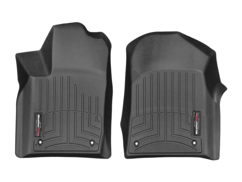 Jeep Grand Cherokee FloorLiner - Front - WeatherTech - DigitalFit - Black - `15-`27